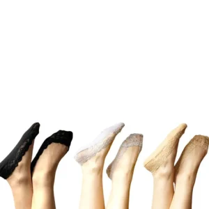 Athena Shoes MINX LACE SOCKETTE 3PACK New